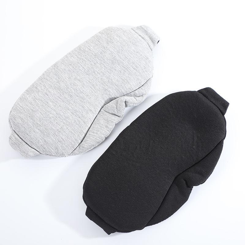 Bawełniana maska na oczyBawełniana regulowana maska na oczyWygodna i oddychającaPodróżOdpoczynekSenDrzemkaPełne zacienienieMaski na oczy