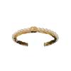 CHANEL Synthetic Cubic Zirconia Bangles Women's Gold ABB239-B13281-NP250