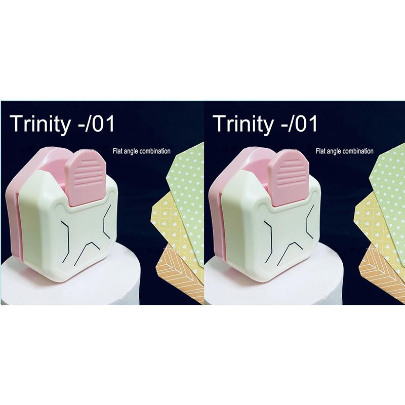 3 In1 Mini Round Corner Cutter Corner Durable Rounder Punch R4/R7/R10mm Paper Trimmer Round Corner DIY Paper Cutter Card KD05
