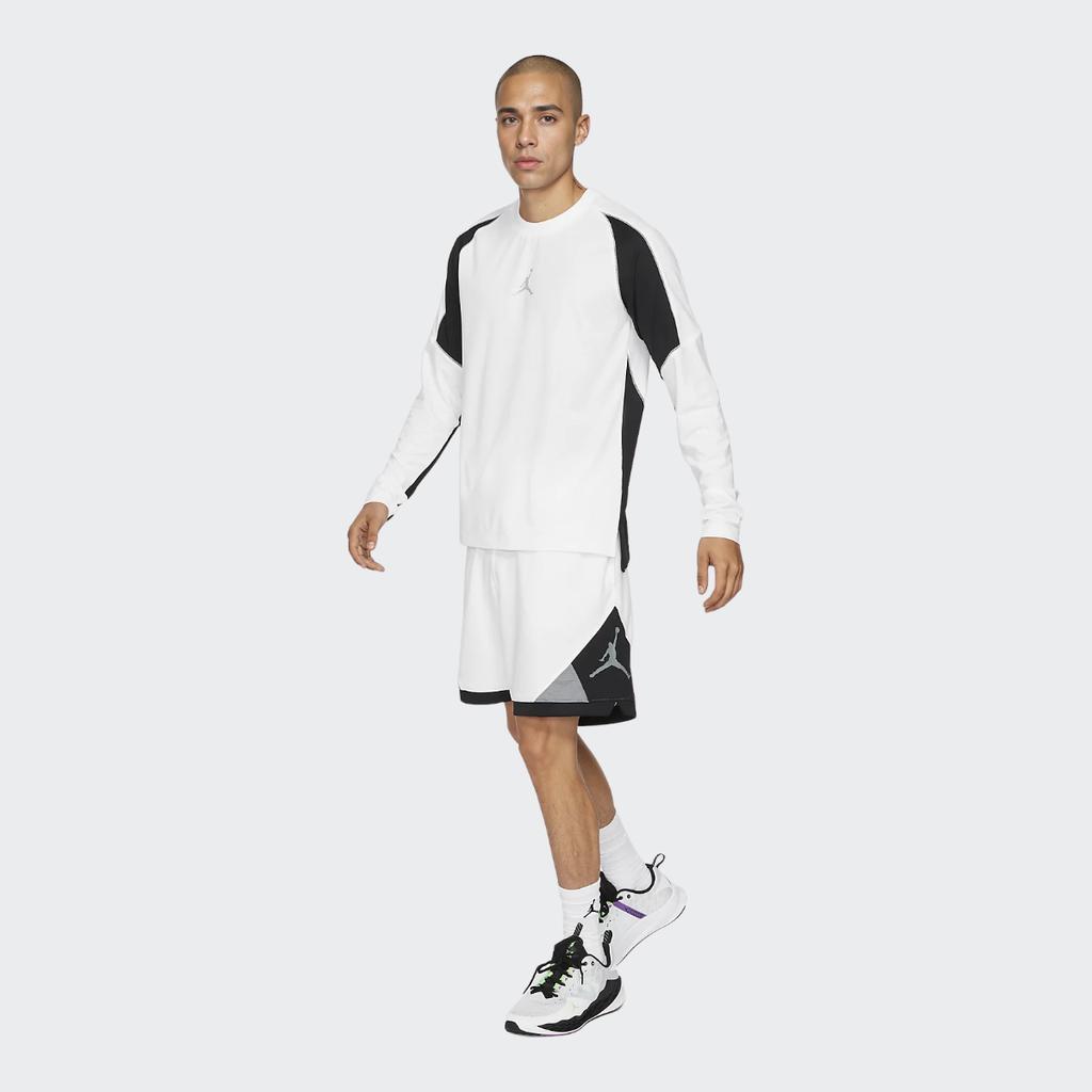 Air Jordan Diamond Breathable Quick-Dry Athletic Training Shorts Unisex Bottoms White CV3087-100