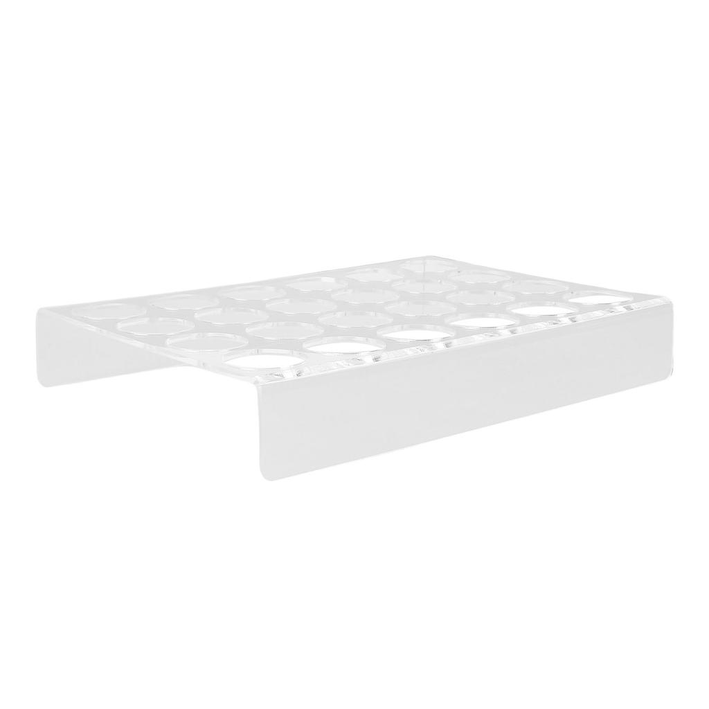 Kaffeekapsel-Organizer Flach Transparentes Acryl 24 Kaffeekapseln Halter für Küche Büro Hotel Transparent 4mm