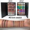 New 40-Color Matte & Pearlescent Earth Tone Eyeshadow Palette for Smoky Makeup