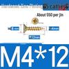 Colorful Zinc Cross Flat Head Self-Tapping Ecological Fiberboard Screw