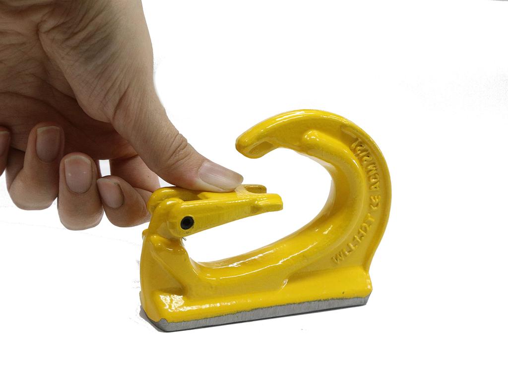 CE and ISO9001 lifting bucket hook for construction welding hydraulic certified, 1-ton machinery, hook, backhoe, excavator, etc.