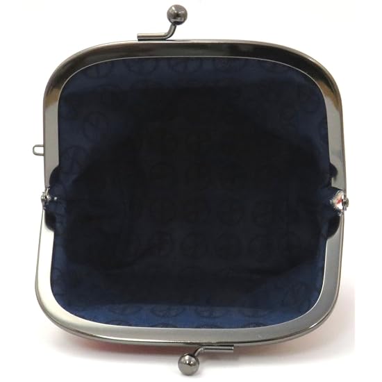 Goshiki Hanpudo "KYOTO JAPAN" Gamaguchi (Clasp Pouch) Nami-Maru