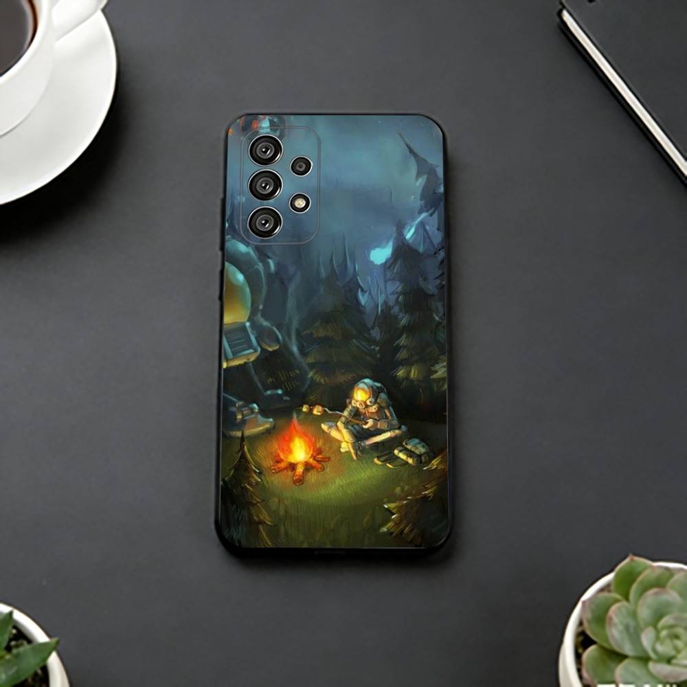 Cool Outer W-Wilds Phone Case For Samsung S25,S24,S21,S22,S23,S30,Ultra,S20,Plus,Fe,Soft Silicone Black Cover