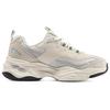 Skechers DLites 4.0 Leather Lace-Up Low-Top Dad Shoes Women Sneaker Natural 896144-NTBK