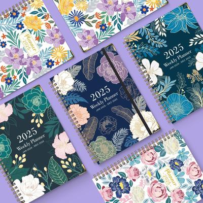 2025 Color A5 Coil Notebook, 100g Offset Paper, 142 Pages, Suitable For Of-fice And School Supplies