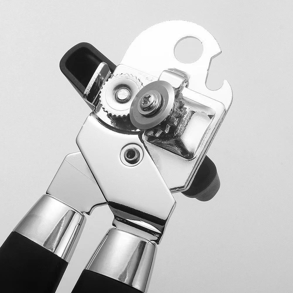Stainless Steel Can Opener Multifunctional Grip Opener Side Cut Professional Tins Bottle Opener Kitchen Gadgets1