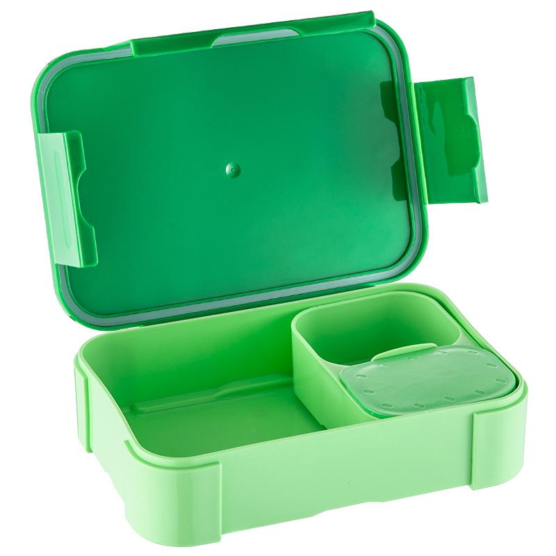 Children's Kid's Bento Lunch Food Boxes,Packed Lunchbox Food airtight Side dish Sealed Kitchen Storage Containers organizers