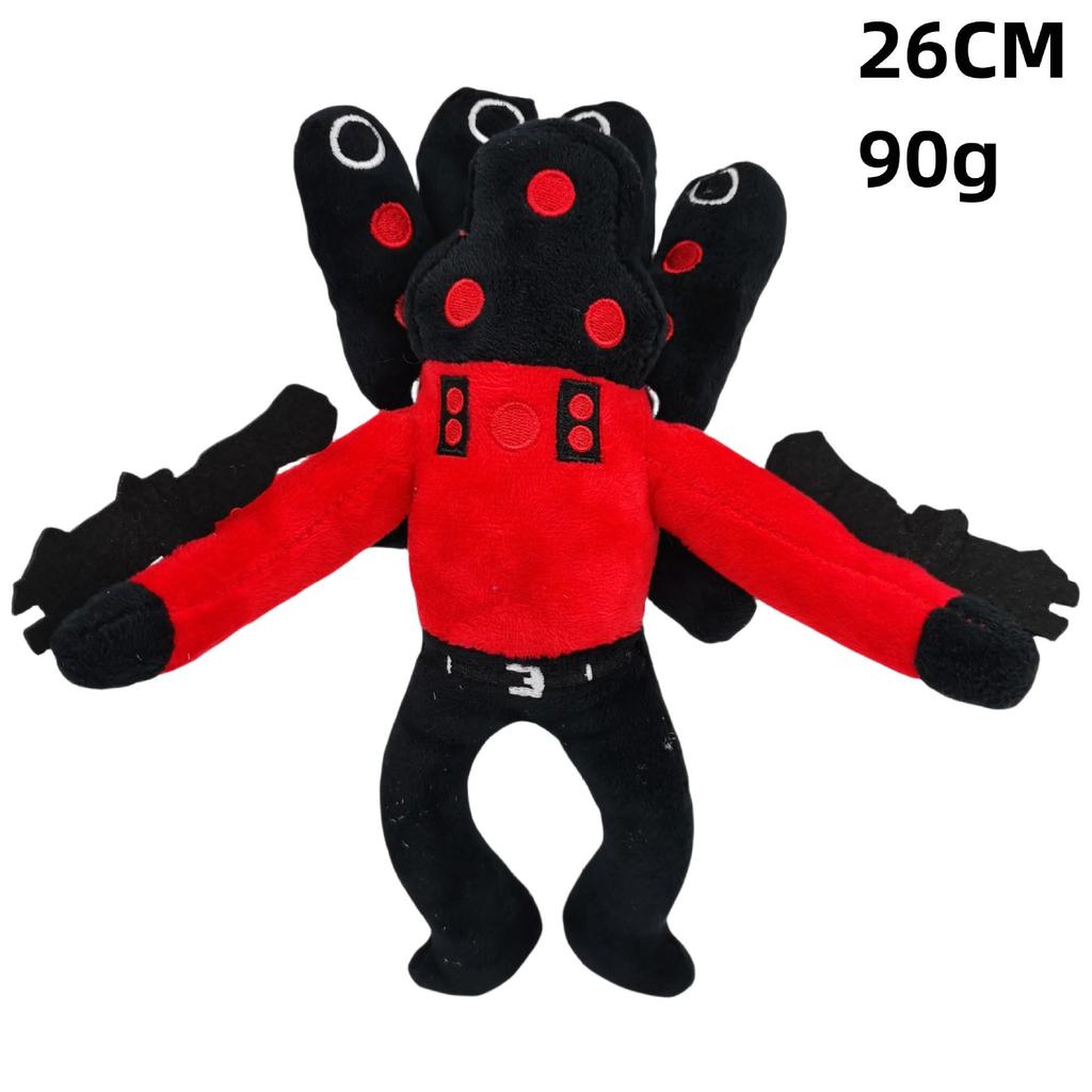 Skibidi Toilet Plush Toy - Cross-Border Adventure with Titan Speaker and Monitor Men