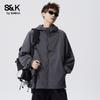 Baleno Men's S&K Series Lightweight Hooded Sun Protection Jacket