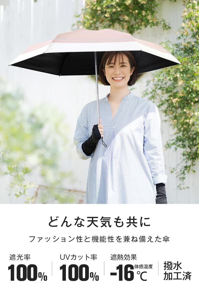 New JIS parasol with UV protection and folding UV heat folding sunburn heat stroke parasol and rain for women and 6 easy to Day birthday storage pouch