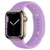 Compatible Silicone Watch Strap for Apple Watch S11 - All Series, Universal Double-Section Snap Button.