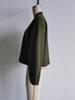 2025 Autumn/Winter Plus-Size Women's Stand-Up Collar Bomber Jacket - European/American Style