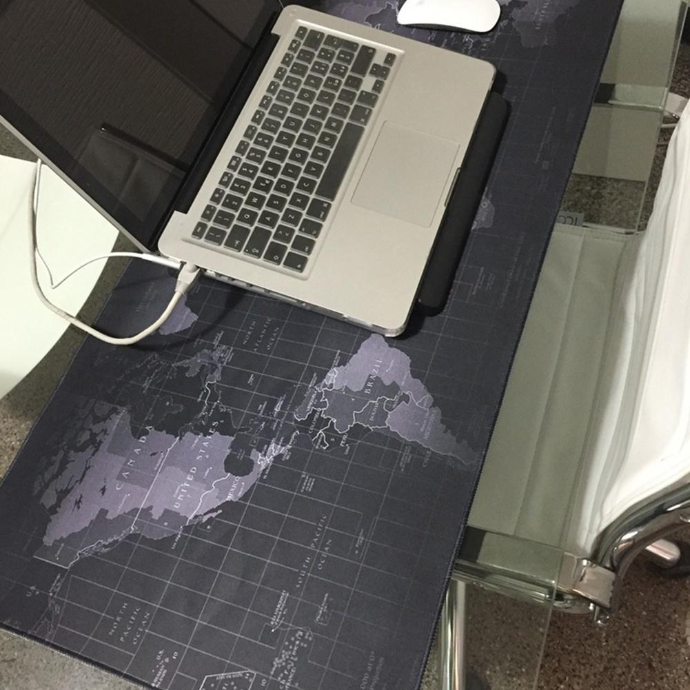 High Quality World Mousepad Classic World Map Rubber Mouse Pad