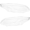 BMW 5 E60 E61 03-10 Headlight Glass Lens Left & Right 2-Piece Set