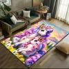 1pc Unicorn Twins Carpet Rug for Living Room Bedroom Home Sofa Decoration,Kids play Non-slip Floor Mat