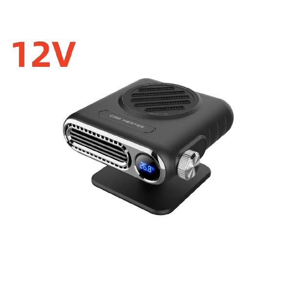Car Heater Demister Defogger 12V/24V Windshield Defogging Defrosting Heater With digital display Universal Auto Accessories 12V