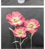Giant Handmade Poppy Aisle Flowers for Wedding Background Decoration