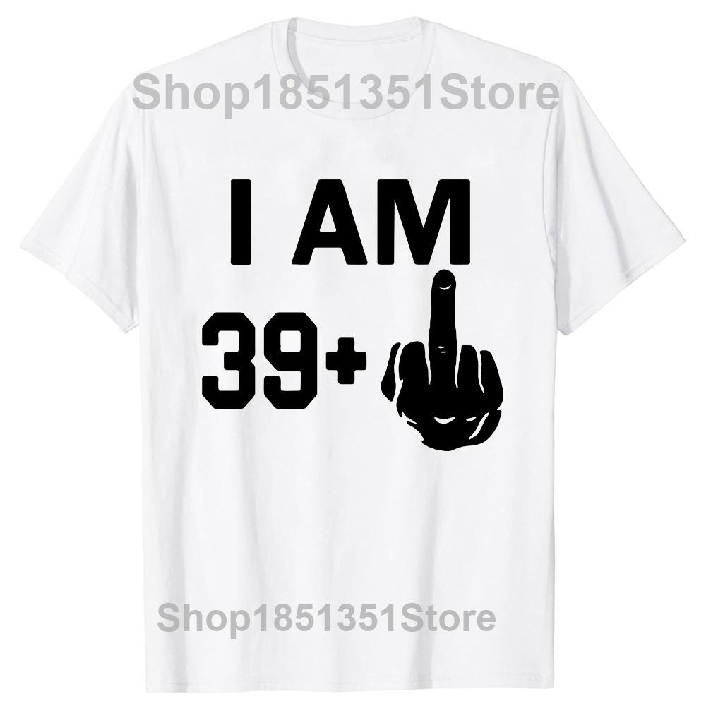 Funny Level 40 Unlocked Video Gamer 40th Birthday Gifts T Shirts Summer Graphic Streetwear Short Sleeve T-shirt Mens Clothing