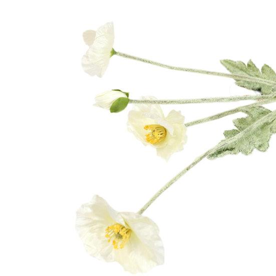 Artificial Flowers Faux Silk Flower Branch with Stems Real Touch Fake Flower Arrangement for Spring Home Kitchen Table Decor