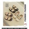 Girls' leather shoes, new spring and autumn children's shoes, little girl's princess shoes, soft-soled non-slip loafers, trendy single shoes
