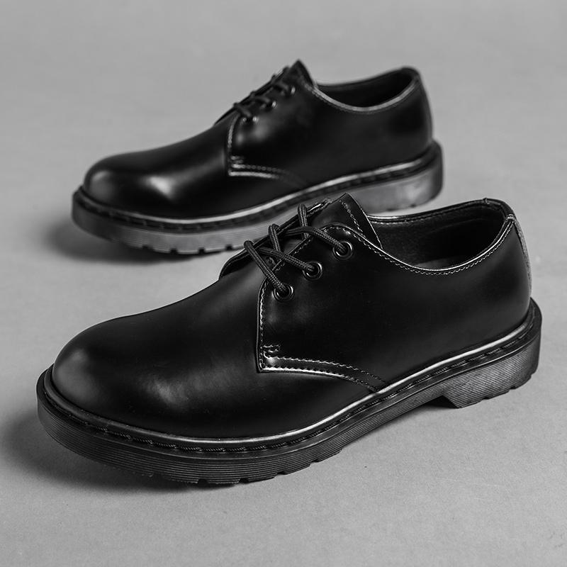 Fashion High Quality New Men's Oxford Shoes Wear-resistant Lace Up Style British Men's Trendy Shoes Outdoor Hiking Travel Shoes