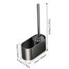Nail Free Installation Bathroom Toilet Brush Shelf Cleaning Toilet Brush  Bathroom Cleaning