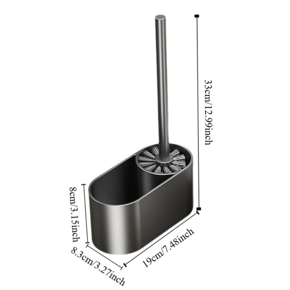 Nail Free Installation Bathroom Toilet Brush Shelf Cleaning Toilet Brush  Bathroom Cleaning