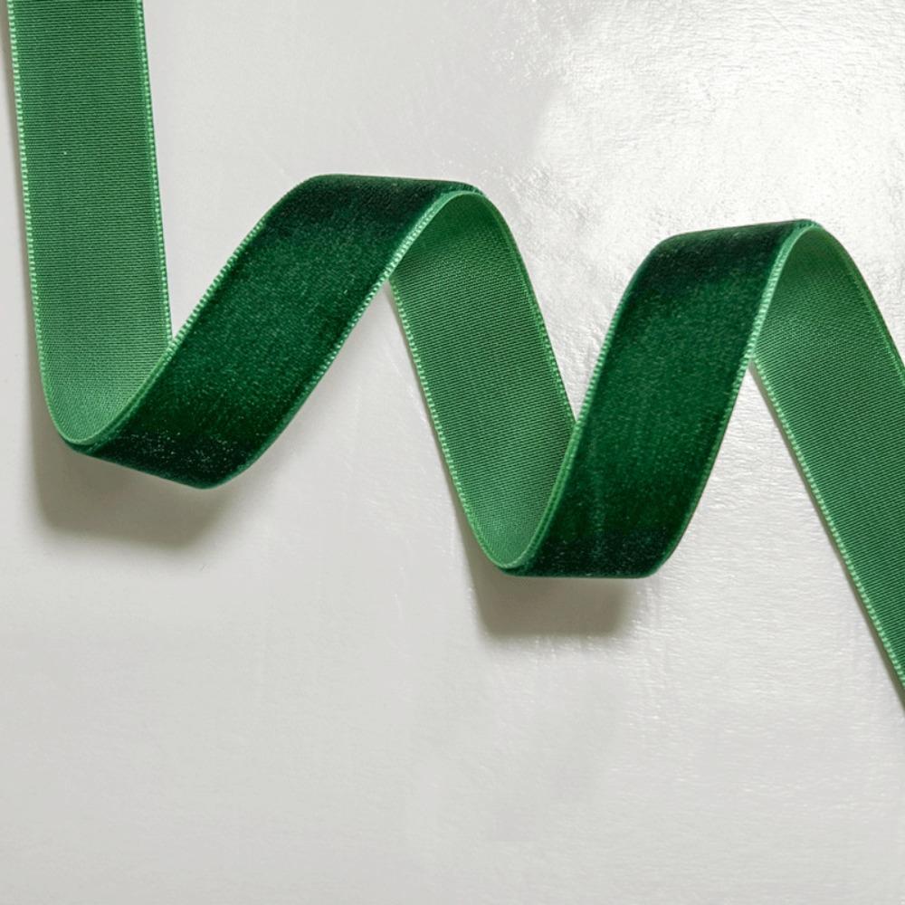 New 5 Yards Velvet Ribbon 6/10/15/20/25/40mm DIY Gift Wrapping Ribbon Single-Sided Handmade Velour Ribbons Bow Flower Bouquet