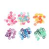 100/500Pcs Hair Accessories Girls Colorful Elastic Hair Bands Ponytail Hold Hair Tie Rubber Bands Scrunchie