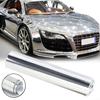 20*152cm Auto Aufkleber Quick release Zubehör Leicht cut Chrom Spiegel