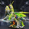 Mantis Bauspielzeug-Set Ausstellungsmodelle Insekten mit Verknüpfbare Gottesanbeterin Puzzle Mechanisches Spielzeug-Set Geschenk für Erwachsene Jungen
