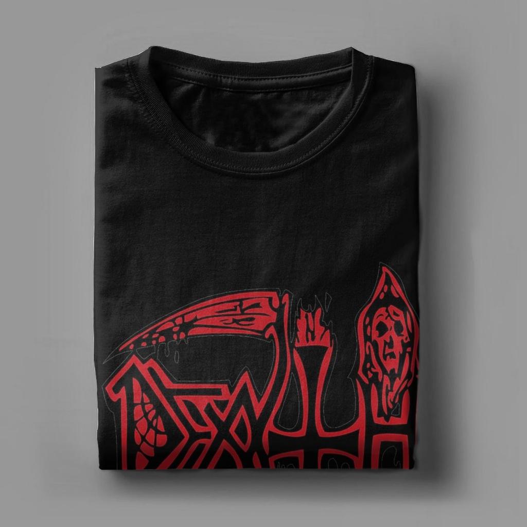 Death Metal Accessories Shirt for Men Women Casual 100% Cotton All Seasons Tee Shirts