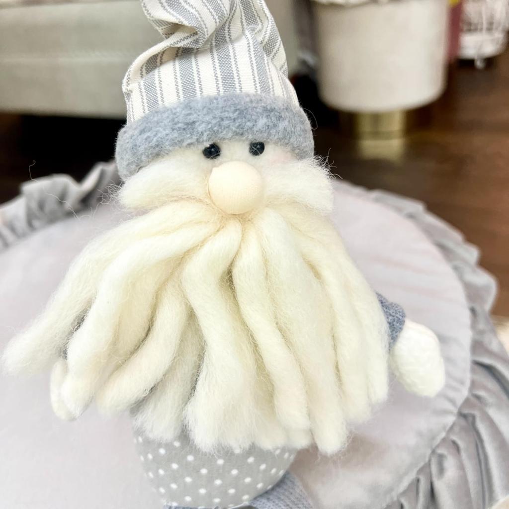 Vivienne with Swinging Christmas Ornament "Santa Legs, 27.5cm, Gray" QAH21/038A