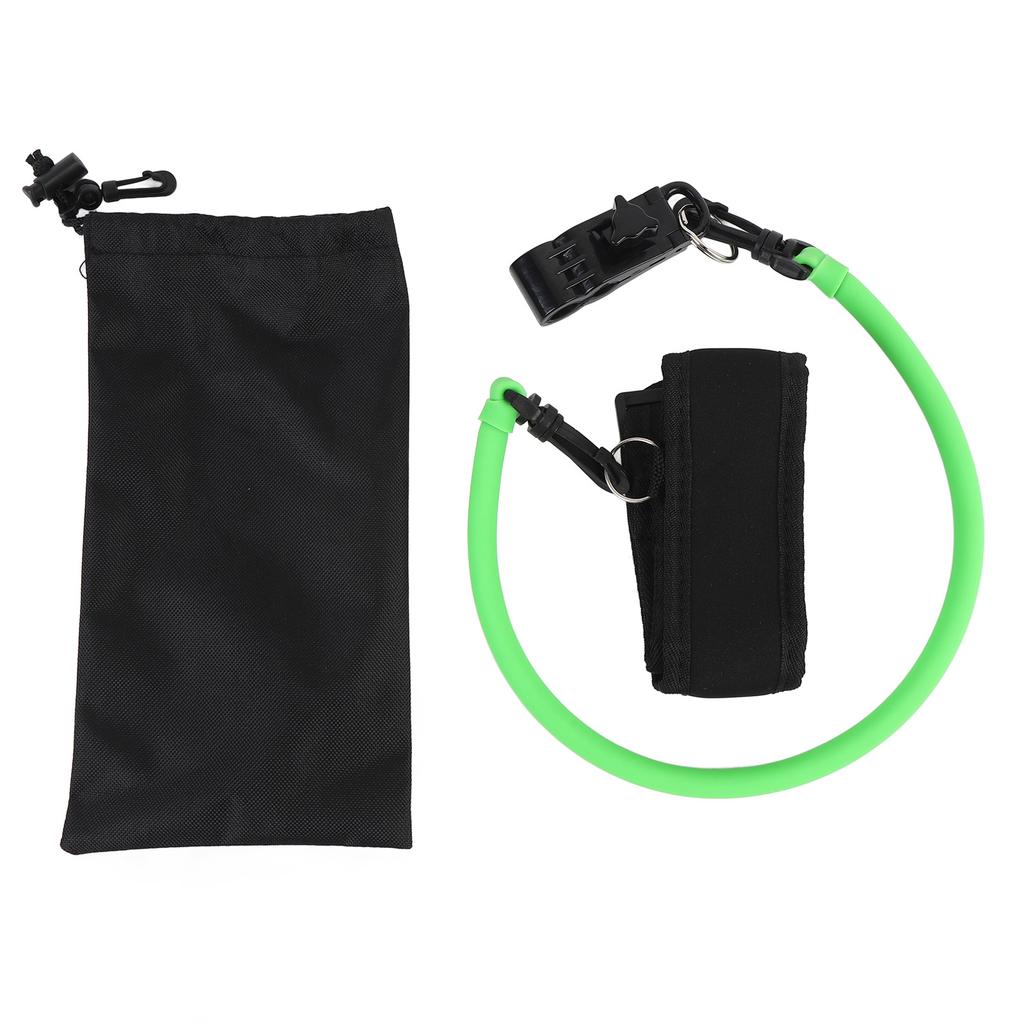 Swing Trainer Tool Rubber Posture Correction Swing Training Waist Belt Strap for Outdoor Practice Equipment Green