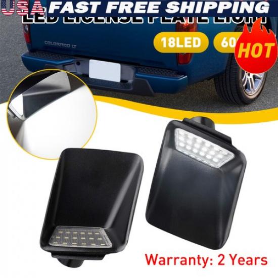 2X LED Plate License Light Replacement Lamp Tag Fit Chevrolet Colorado 2004-2012