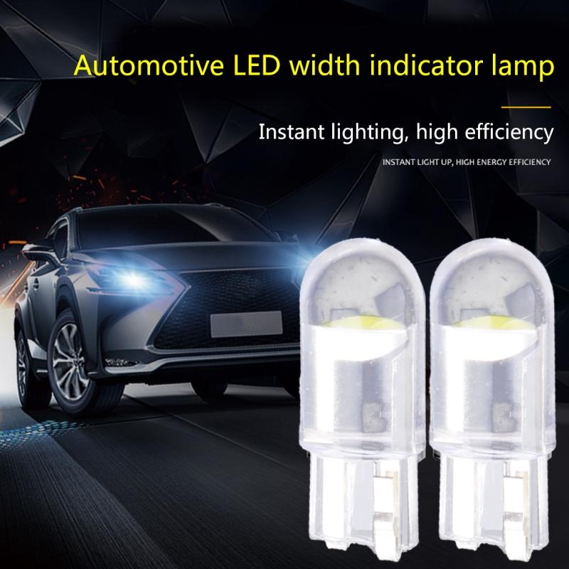 10 ks T10 W5W LED žárovka Auto stropní světlo Auto vnitřní světlo na čtení Automobilová osvětlovací žárovka