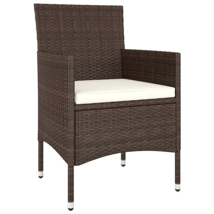 VidaXL Salon de Jardin 5 pcs Mobilier de Patio Ensemble de Meubles de Terrasse Moblilier de Jardin Meubles d'Extérieur 3058471