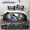 Magpies Roar Bedding Quilt Set Quilt Cover Pillowcase Home Decoration Birthday Gift (1 * duvet cover + 2 * pillowcase, without core)
