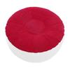 Inflatable Flocking Stool Multipurpose Lightweight Portable Ergonomic Design Round Portable