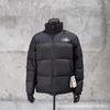 Mens Warm Hooded Down Jacket 1996 Style Stand Collar Lightweight Winter Coat Daily Wear