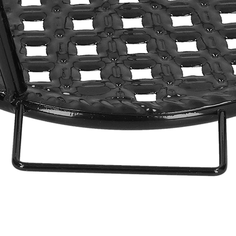 Thick wrought iron construction Flower Pot Holder  Railing hanging chlorophytum & pothos