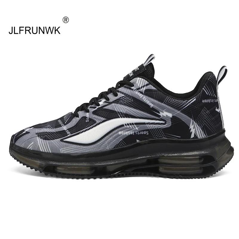 Running Shoes Men Lightweight Mesh Anti-slip Wear-resistant Casual Shoes Men Lace-up Sports Breathable Walking Shoes Men