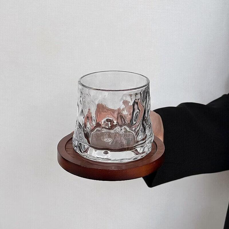 ZISIZ Retro Ins Style Glass Coffee & Beverage Cup