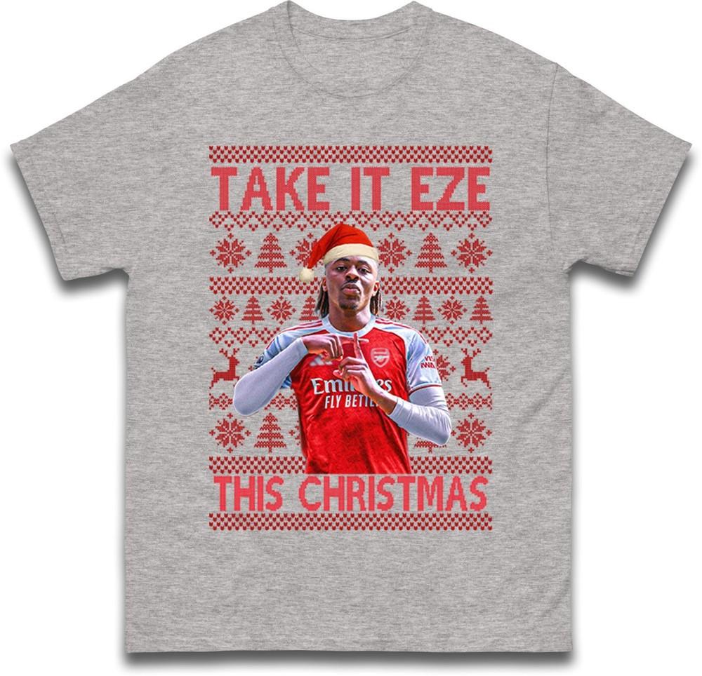 Eberechi Eze Christmas Christmas TShirt Festive Unisex Holiday Tee Top Gift
