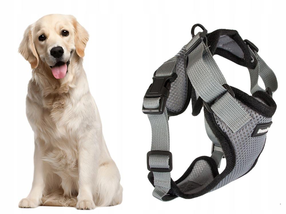 Dog Harness Without Pressure Gray (100)