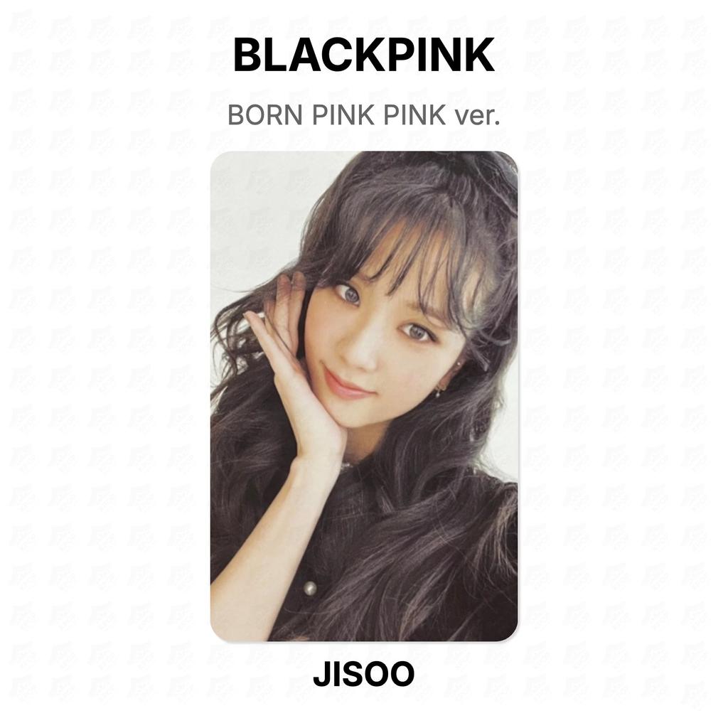 BLACKPINK BORN PINK PINK Version. Offizielle Fotokarte