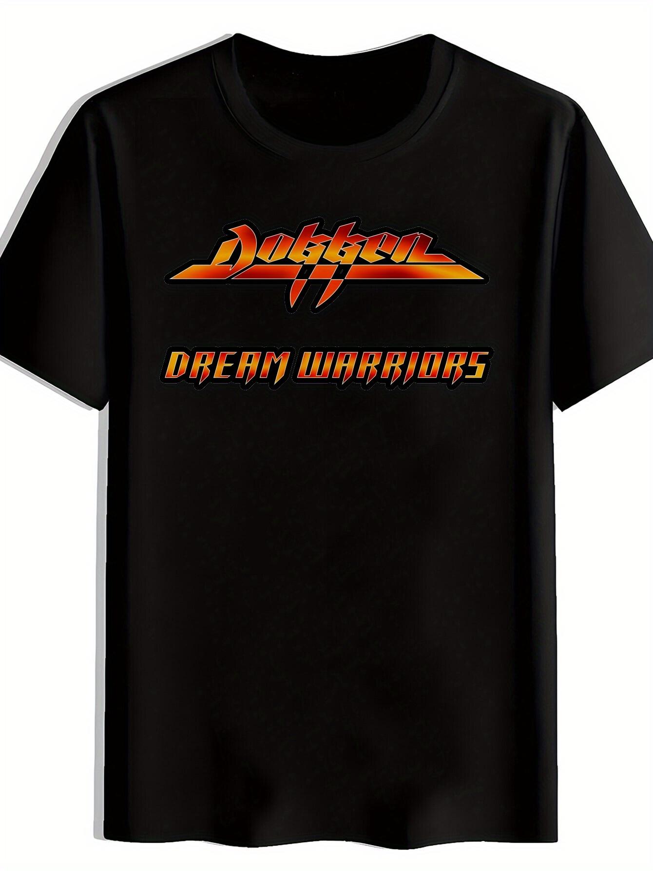 

Vintage Rock Band Graphic T-shirt - DREAM WARRIORS Print S